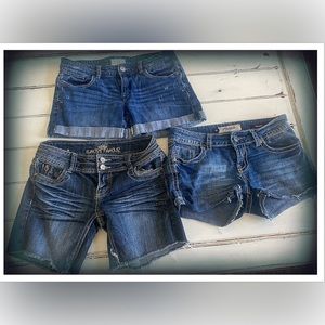 Bundle of shorts size 5 & 5/6 Aeropostale, Almost Famous, Vigold